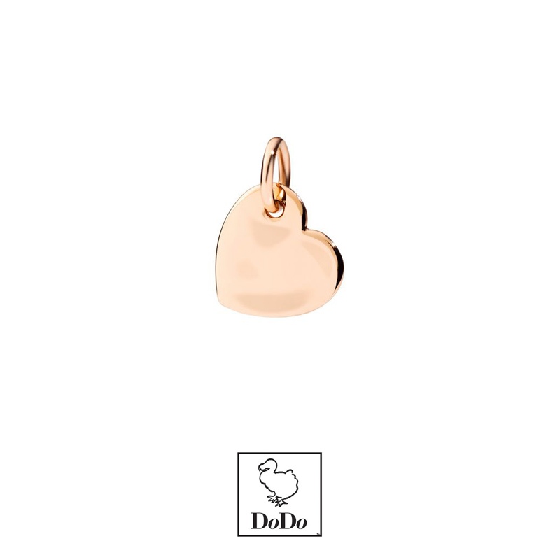 Charm cuore oro rosa &euro; 130