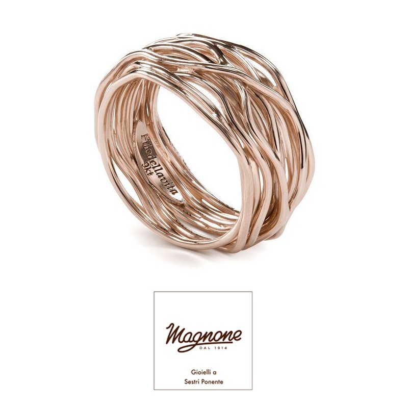 13 fili oro rosa 9KT &euro; 1.070,00