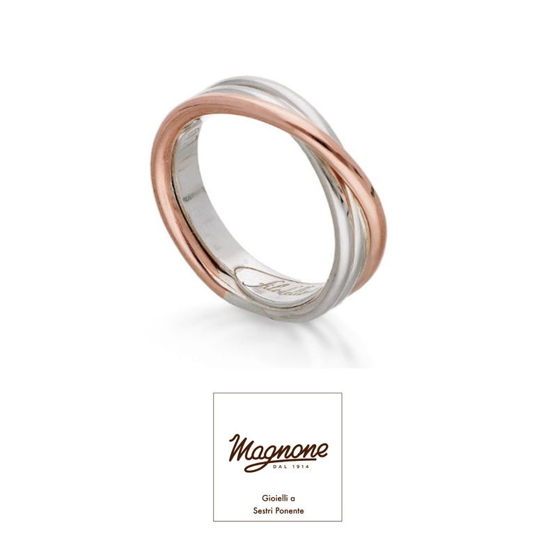 3 fili argento e oro rosa &euro; 320,00