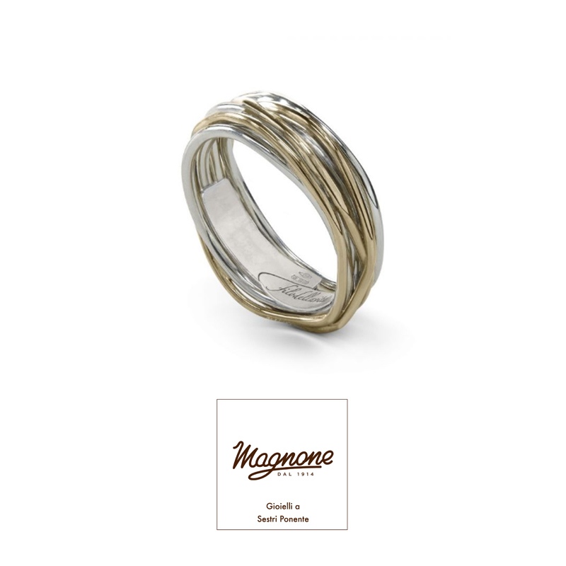 7 fili argento e oro giallo &euro; 480,00