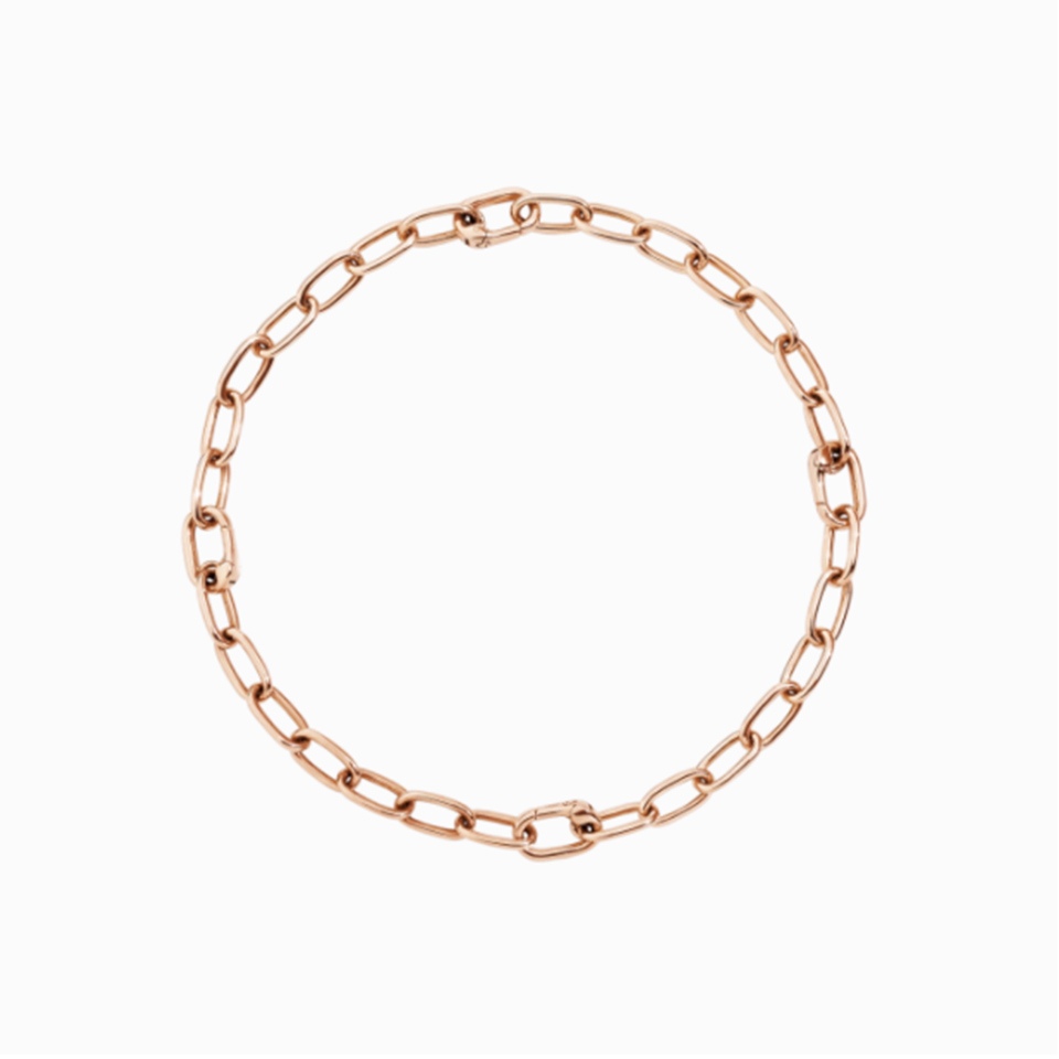 Bracciale Essentials argento dorato maglie apribili &euro; 230