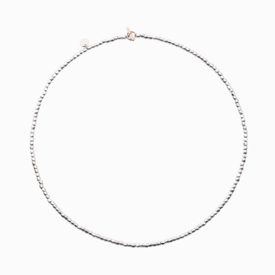 Collana mini Granelli argento &euro; 290