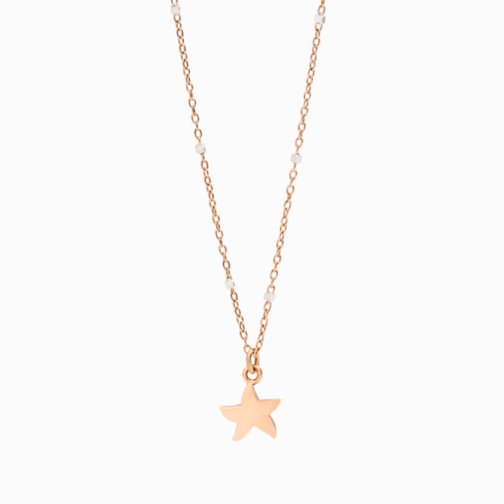 Collana mini Stellina oro rosa &euro; 220