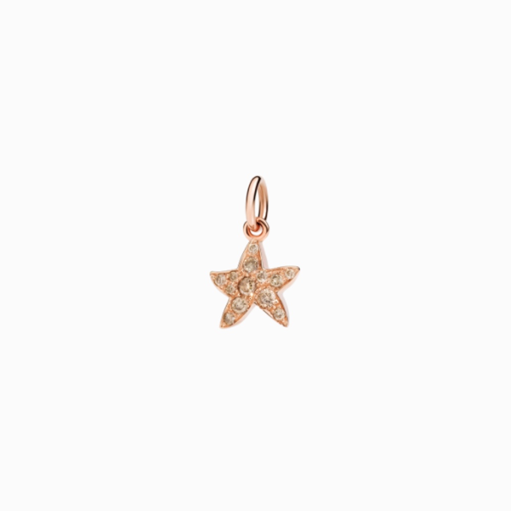 Ciondolo Stellina prezioso diamanti brown &euro; 380