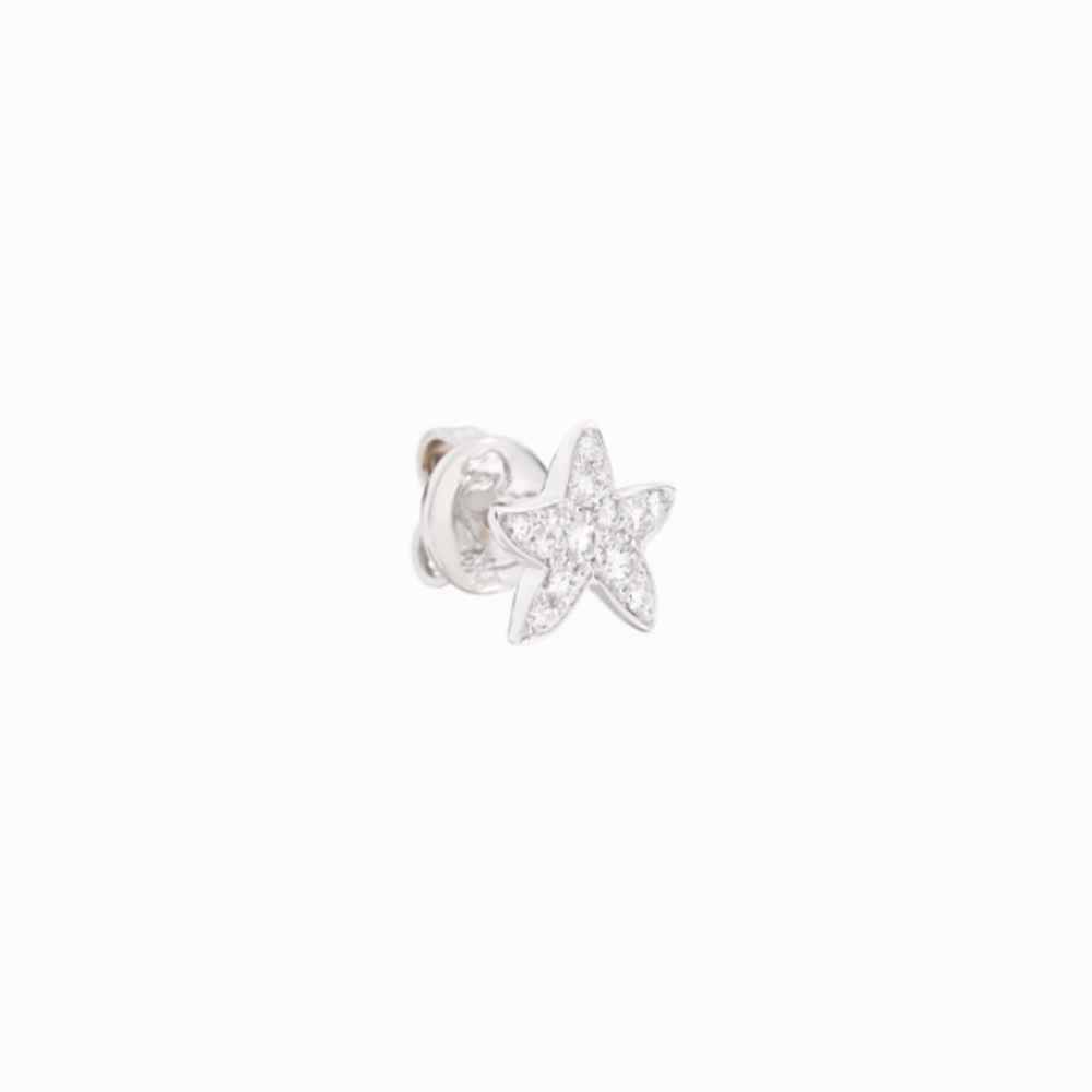 Orecchino Stellina prezioso diamanti bianchi &euro; 710