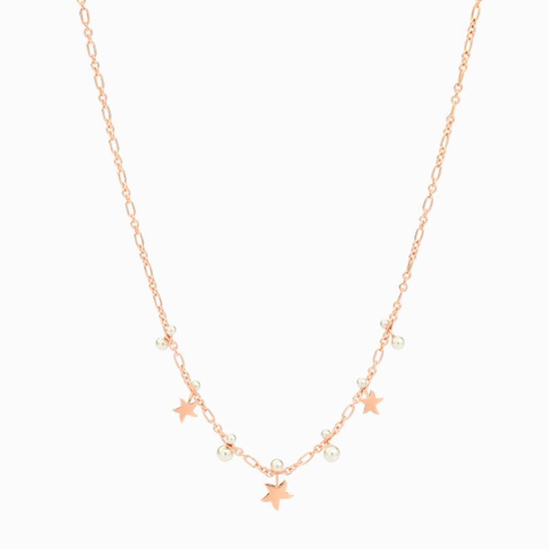 Collana Stellina oro e Perle di Cristallo &euro; 990