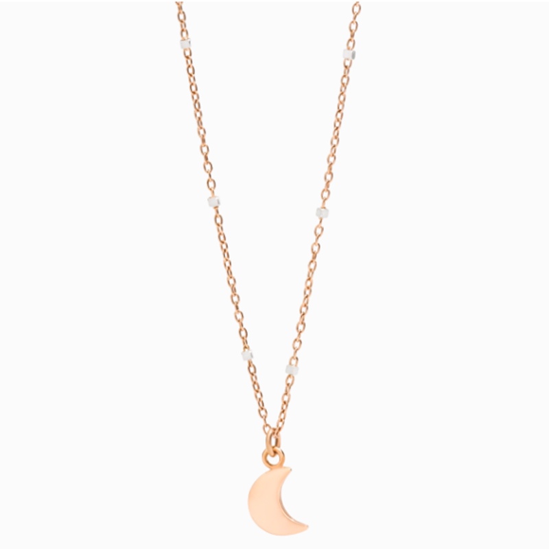 Collana Mini Luna - Oro rosa &euro; 230